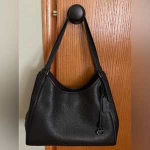 Coach Lori Shoulder bag purse, Black, # C4824, EUC!